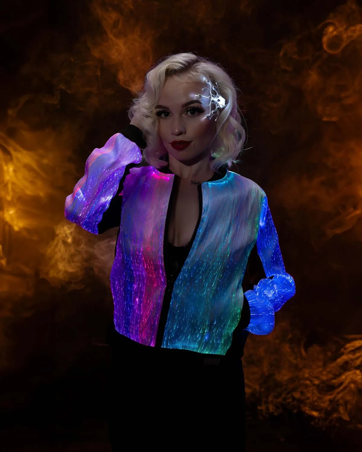 Rave Outfits Women LED Jacket | Your Mind Your World
