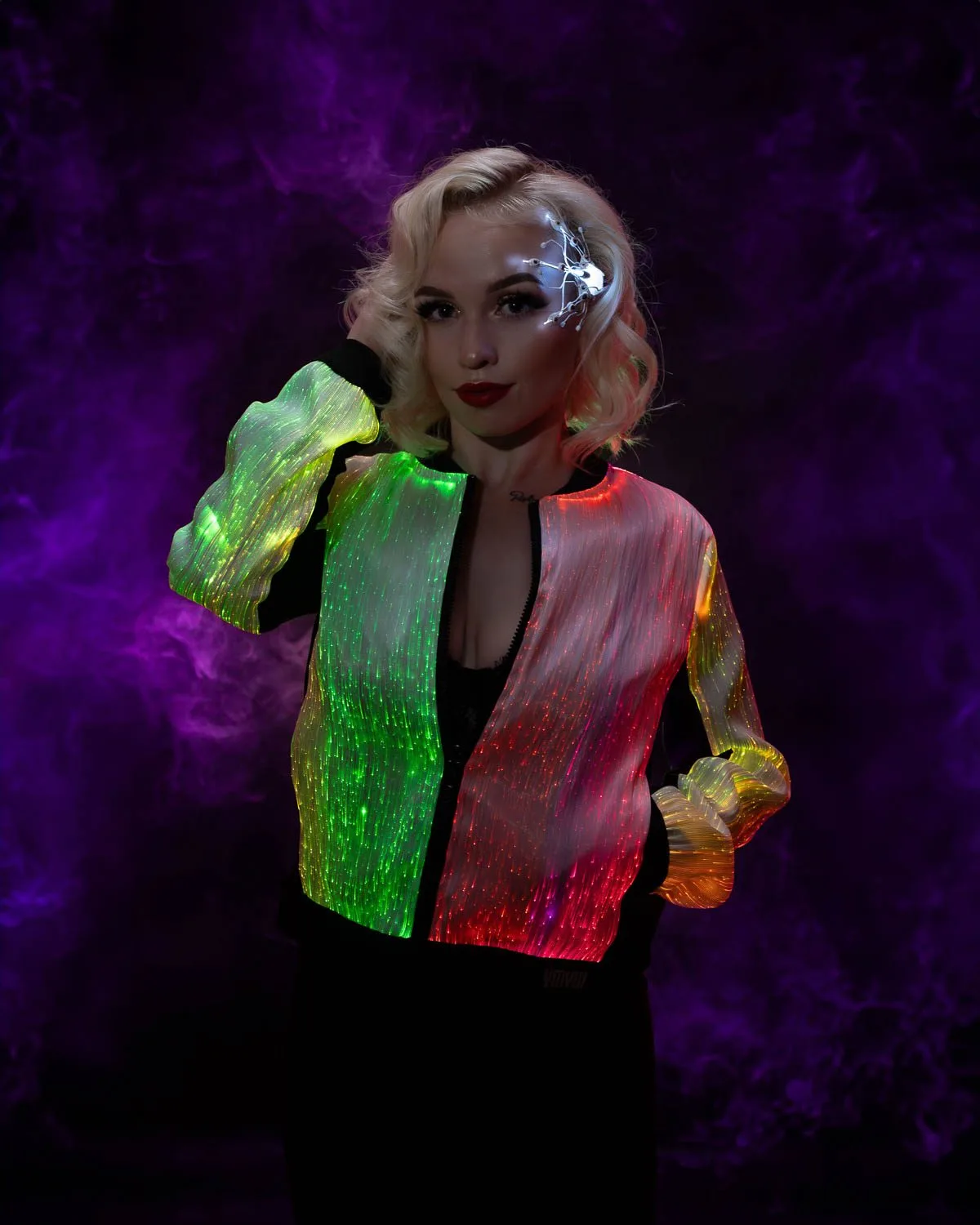 Rave Outfits Women LED Jacket | Your Mind Your World