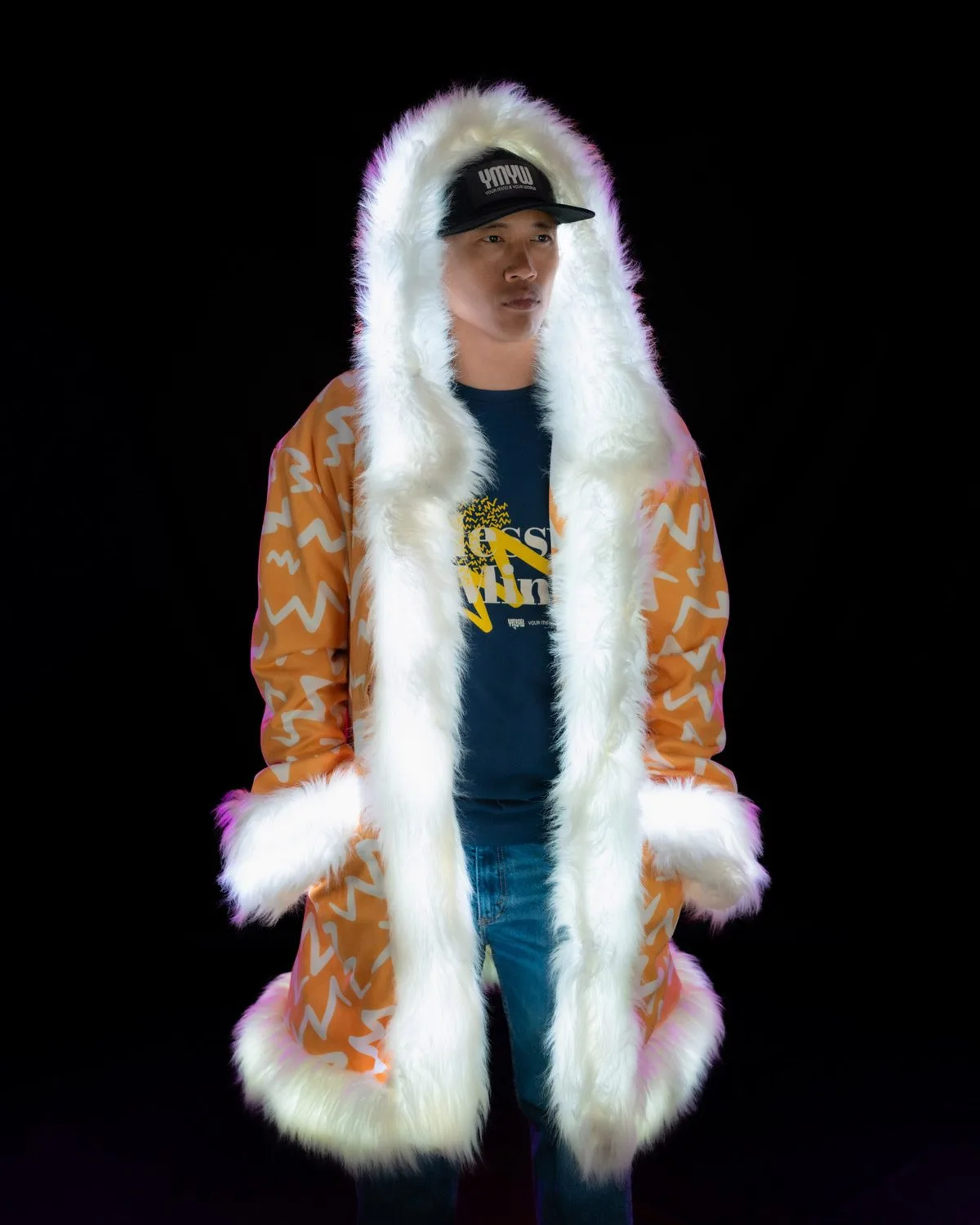 Boho Chic Style LED Fur Coat | Your Mind Your World