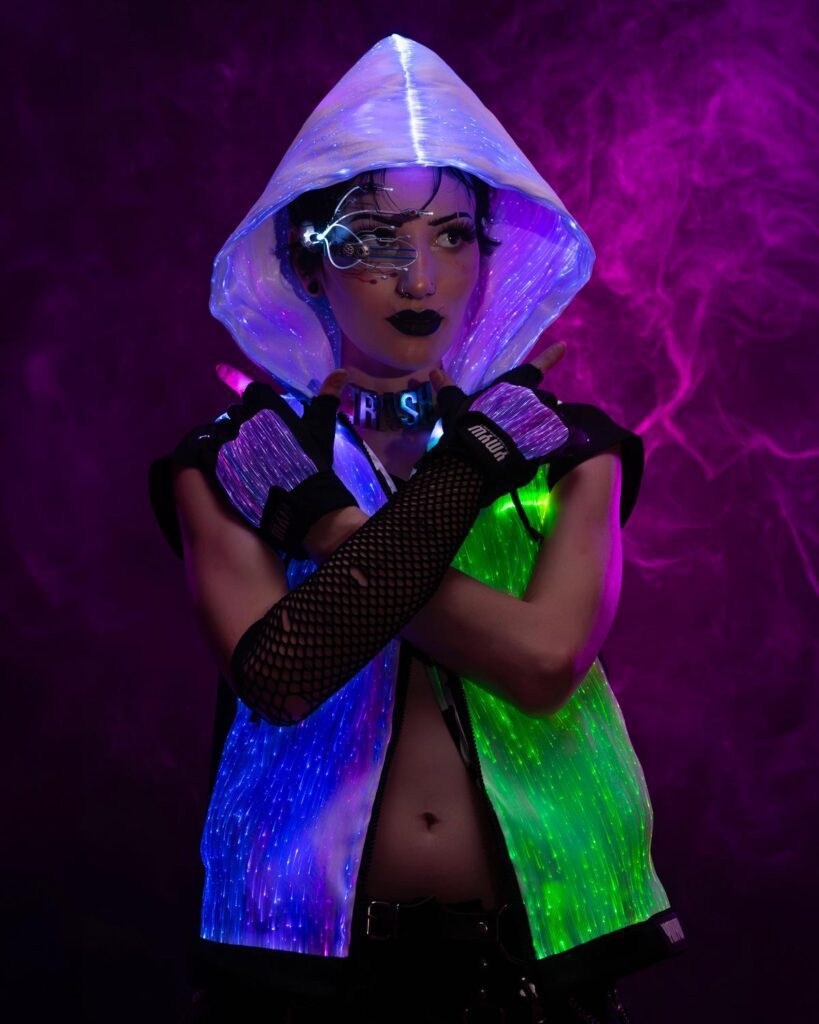 Ultimate Rave Clothing Store for Men App Controlled Light Up Gear