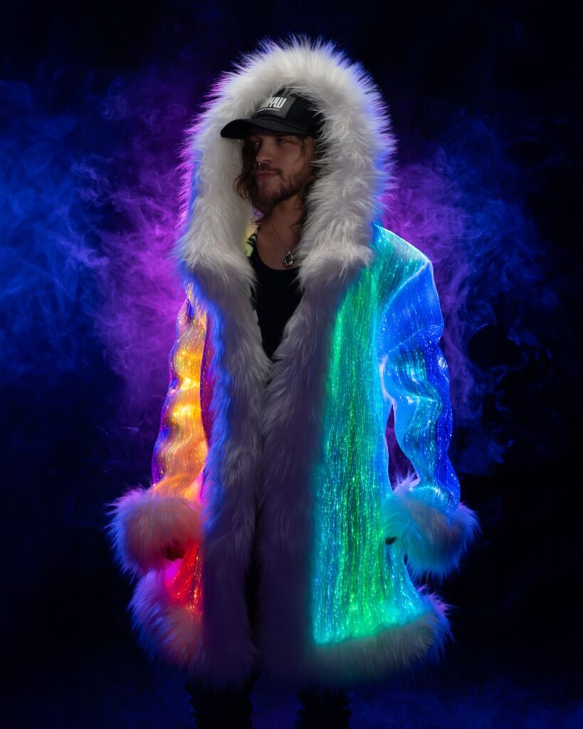 Best Rave Outfits Christmas Fashion. LED Clothing, Light Up hoodie | Your Mind Your World