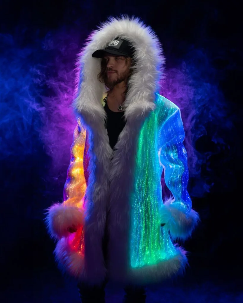 Best Rave Outfits Christmas Fashion. LED Clothing, Light Up hoodie | Your Mind Your World