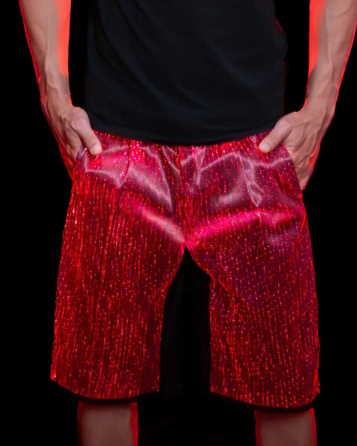 LED Light Up Shorts for men