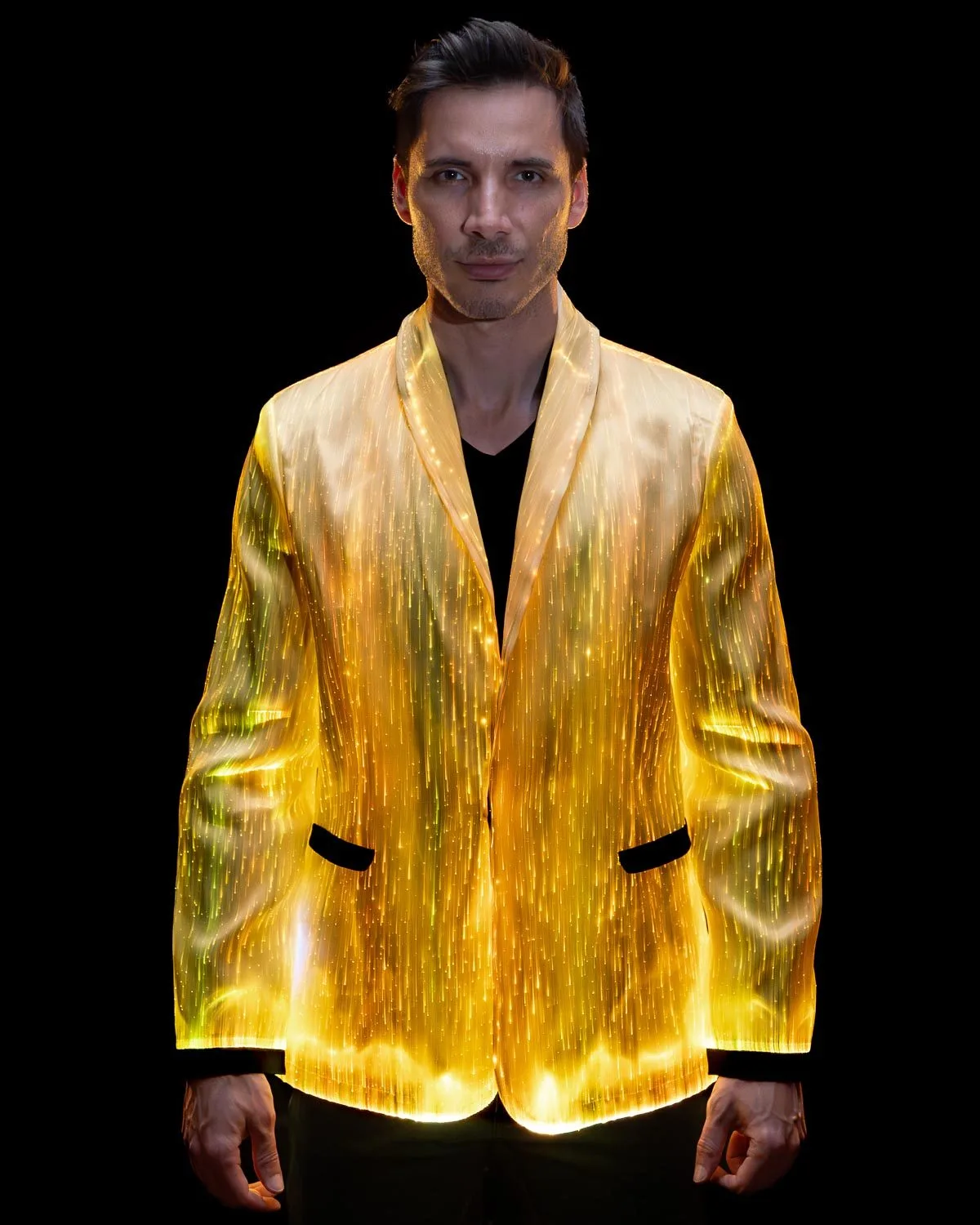 LED Light Up Suit Jacket for men