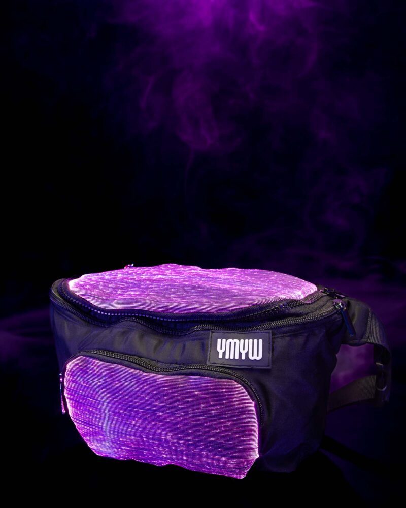 music festival outfits LED Light-Up Fanny Pack | YMYW brand