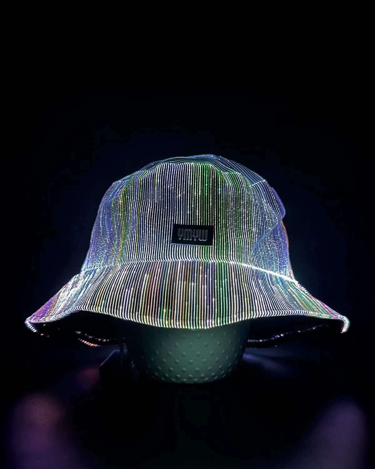 LED-Bucket-Hat-Fiber-Optic