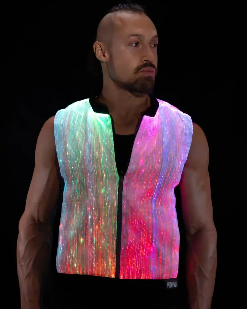 Men-Light-Up-Vest-White-Chameleon-X
