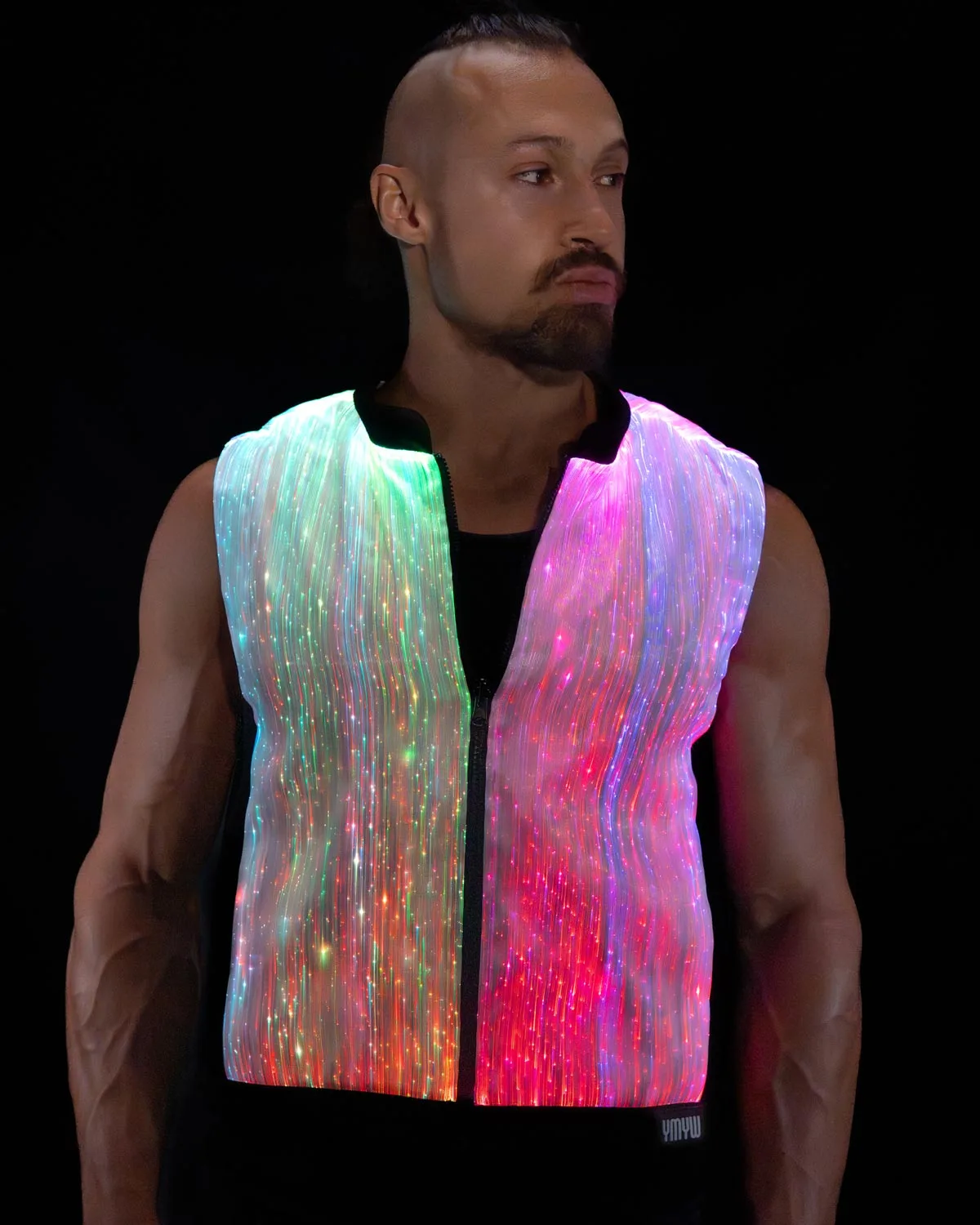 Men-Light-Up-Vest-White-Chameleon-X