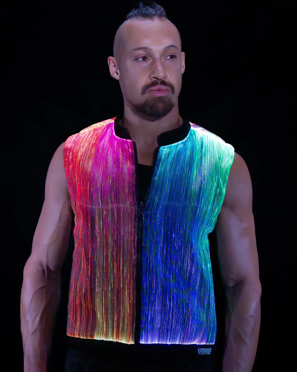 Mens-Light-Up-Vest-Chameleon-X
