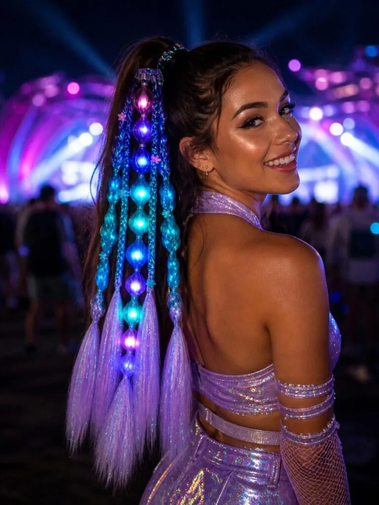 Festival Braids That Actually Glow